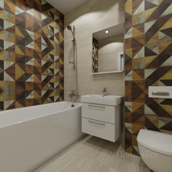 Gracia Ceramica, Ottavia, Контрастные стены № 5