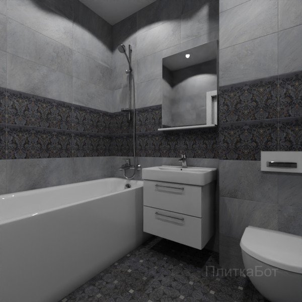 Gracia Ceramica, Richmond, Два декора № 3