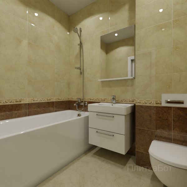 Gracia Ceramica, Rotterdam, Низ-верх и бордюр № 3