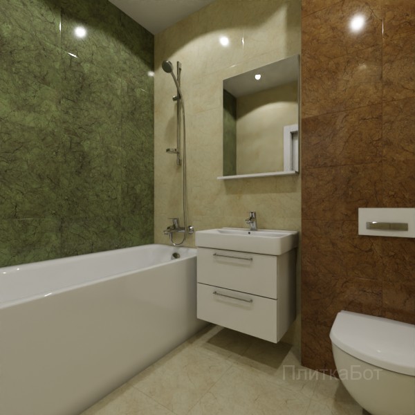 Gracia Ceramica, Rotterdam, Контрастные стены № 4