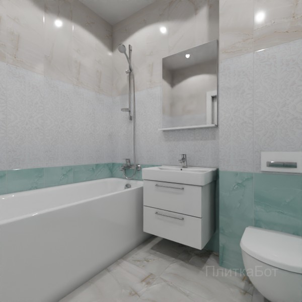 Gracia Ceramica, Stazia, Низ-верх и декор № 3