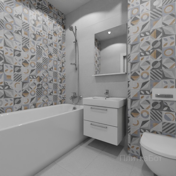 Gracia Ceramica, Supreme, Контрастные стены № 7