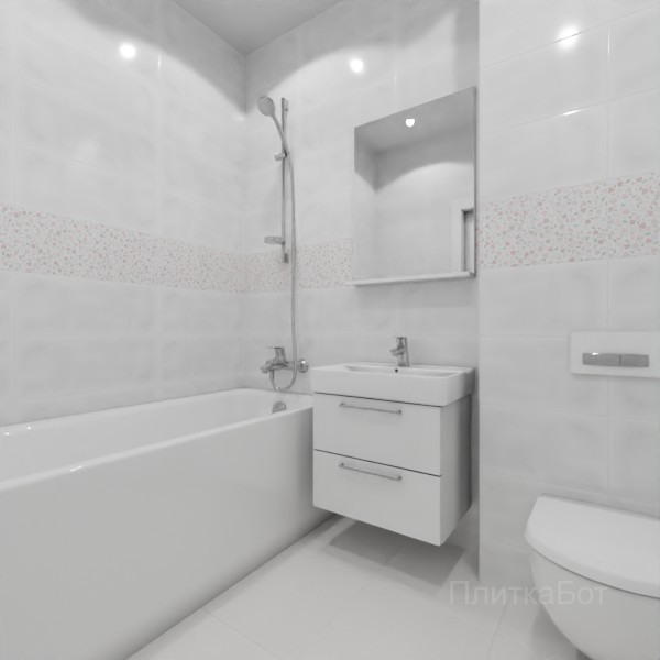 Gracia Ceramica, Sweety, Декор по центру № 1