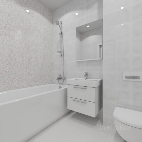 Gracia Ceramica, Sweety (розовый), Контрастные стены №19