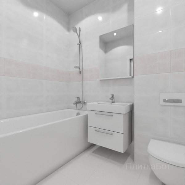 Gracia Ceramica, Sweety (розовый), Декор по центру № 3