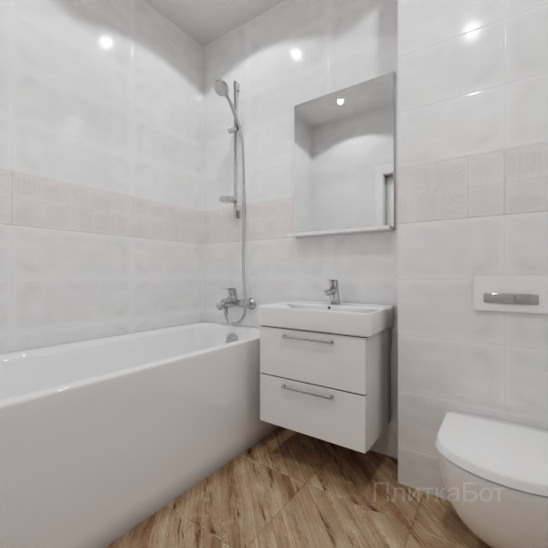 Gracia Ceramica, Sweety (розовый), Декор по центру № 4