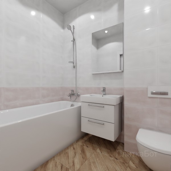 Gracia Ceramica, Sweety (розовый), Низ-верх № 4