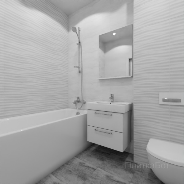 Laparet, Concrete (серый), Контрастные стены № 1