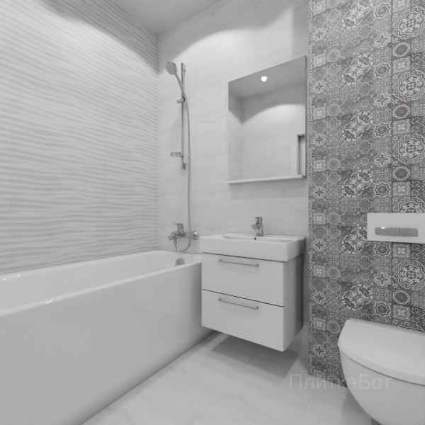 Laparet, Concrete (серый), Контрастные стены № 4