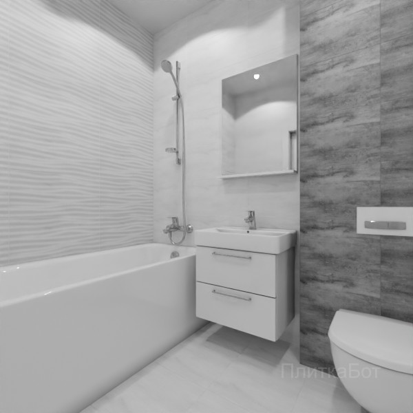 Laparet, Concrete (серый), Контрастные стены №14
