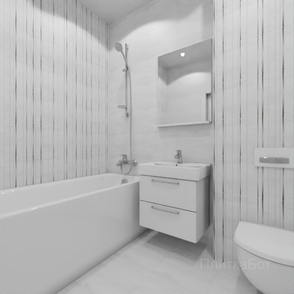 Laparet, Concrete (серый), Контрастные стены №74