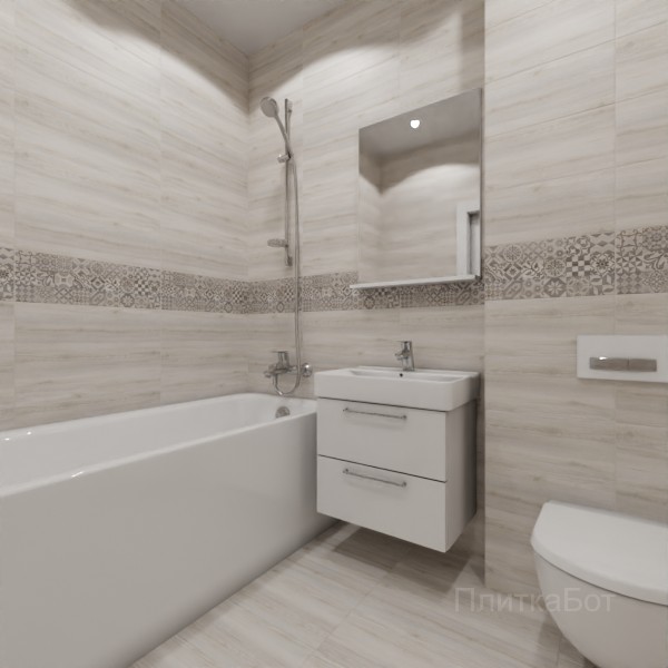 LB Ceramics, Альбервуд, Декор по центру № 1