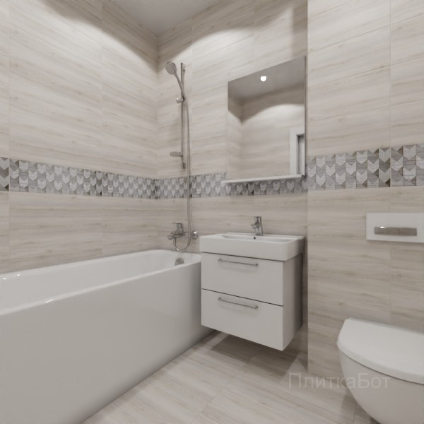 LB Ceramics, Альбервуд, Декор по центру № 3