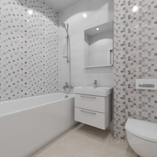 LB Ceramics, Астрид (кофейная), Контрастные стены №13