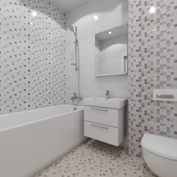LB Ceramics, Астрид (кофейная), Контрастные стены №14