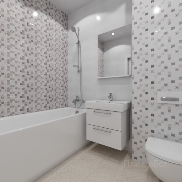 LB Ceramics, Астрид (кофейная), Контрастные стены №19