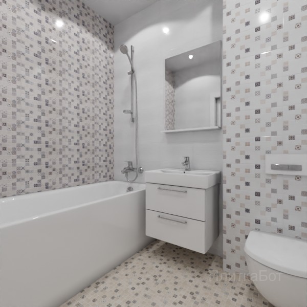 LB Ceramics, Астрид (кофейная), Контрастные стены №20
