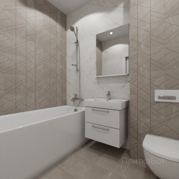 LB Ceramics, Блюм, Контрастные стены №15