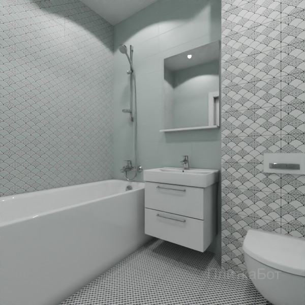 LB Ceramics, Эллен, Контрастные стены №14