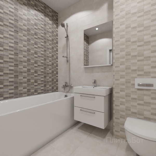 LB Ceramics, Фиори Гриджо, Контрастные стены №13