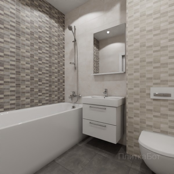 LB Ceramics, Фиори Гриджо, Контрастные стены №14