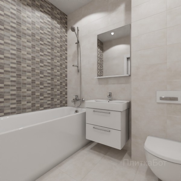 LB Ceramics, Фиори Гриджо, Контрастные стены №15