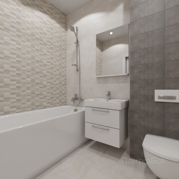 LB Ceramics, Фиори Гриджо, Контрастные стены №17