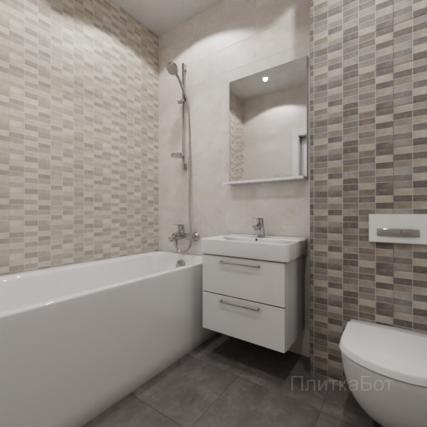 LB Ceramics, Фиори Гриджо, Контрастные стены №20