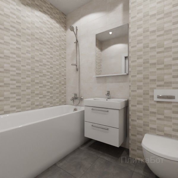 LB Ceramics, Фиори Гриджо, Контрастные стены №22