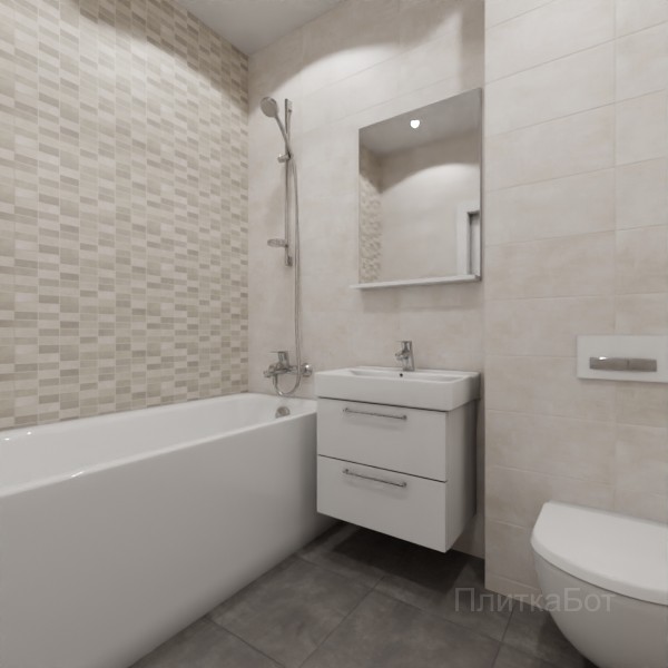 LB Ceramics, Фиори Гриджо, Контрастные стены №24
