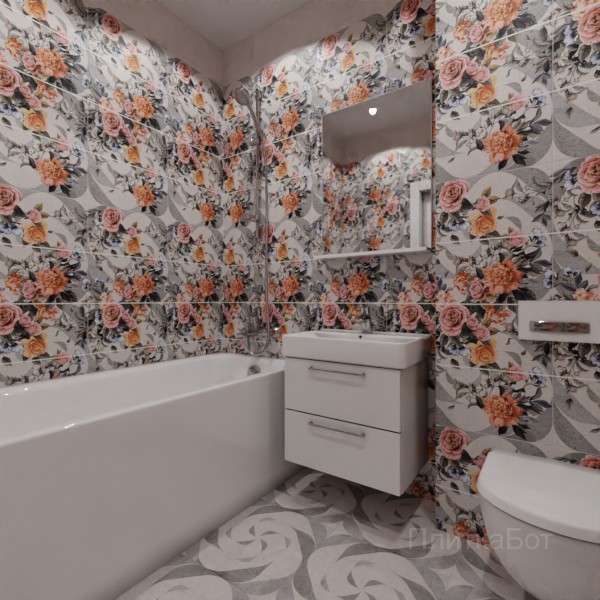 LB Ceramics, Лофт Стайл, Панно по кругу № 1