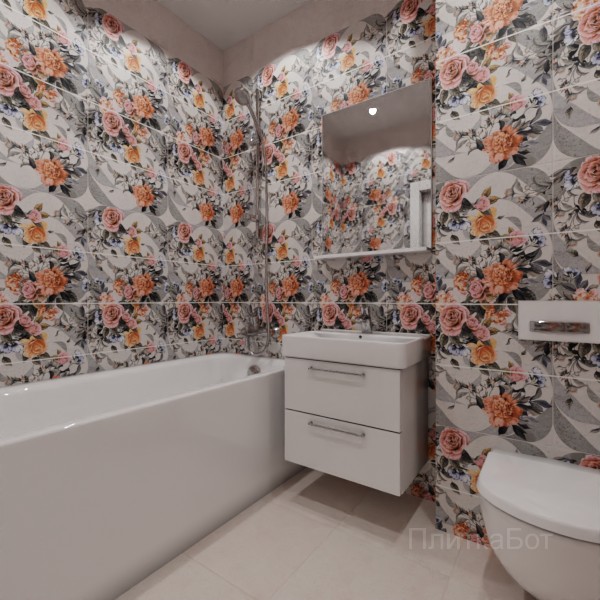 LB Ceramics, Лофт Стайл, Панно по кругу № 2