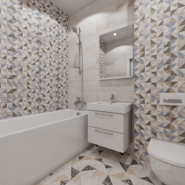 LB Ceramics, Шервуд, Контрастные стены № 2