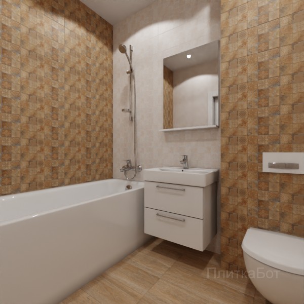 LB Ceramics, Сиена, Контрастные стены № 1