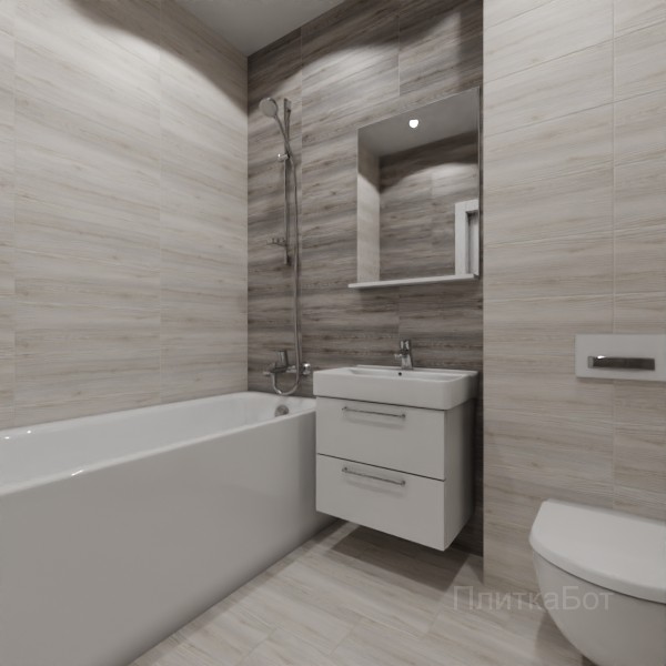 LB Ceramics 2026, Альбервуд, Контрастные стены, контраст у инсталляции, палубная №13