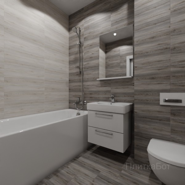 LB Ceramics 2026, Альбервуд, Контрастные стены, палубная №12