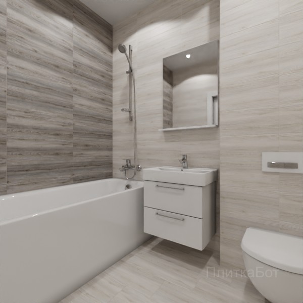 LB Ceramics 2026, Альбервуд, Контрастные стены, палубная №13