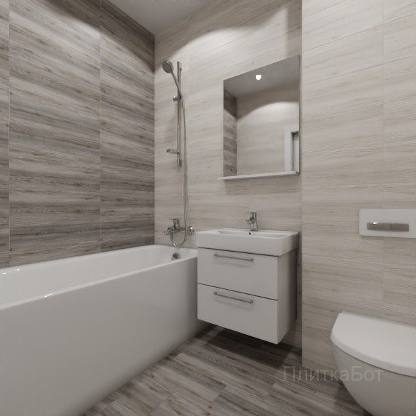 LB Ceramics 2026, Альбервуд, Контрастные стены, палубная №14