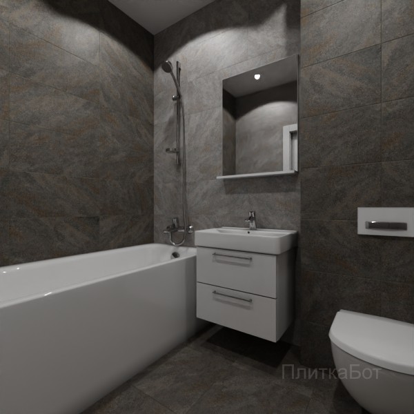 LB Ceramics 2026, Асгард, Контрастные стены, контраст у инсталляции №7