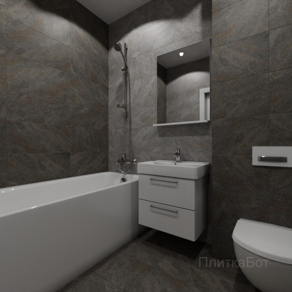 LB Ceramics 2026, Асгард, Контрастные стены, контраст у инсталляции №8