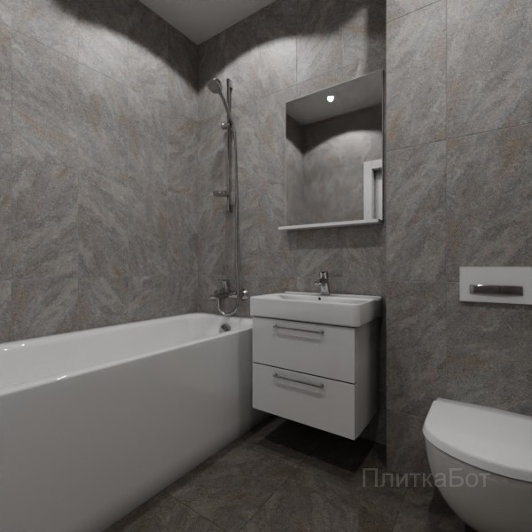 LB Ceramics 2026, Асгард, Контрастные стены вертикально №4