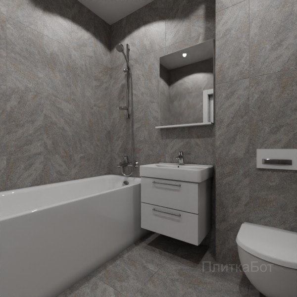 LB Ceramics 2026, Асгард, Контрастные стены вертикально №6