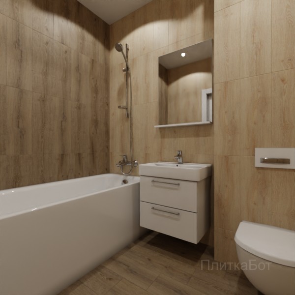 LB Ceramics 2026, Блейк, Контрастные стены вертикально, палубная №1