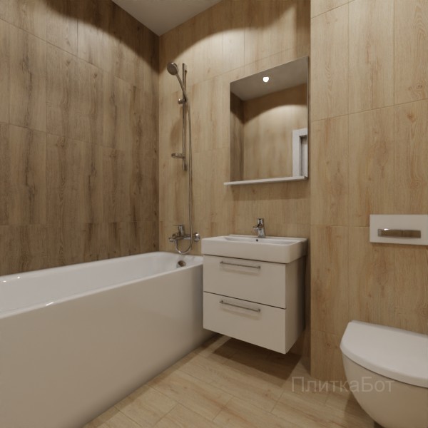 LB Ceramics 2026, Блейк, Контрастные стены вертикально, палубная №2