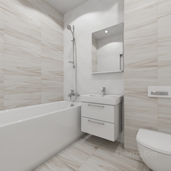 LB Ceramics 2026, Блисс, Контрастные стены, контраст у инсталляции №8