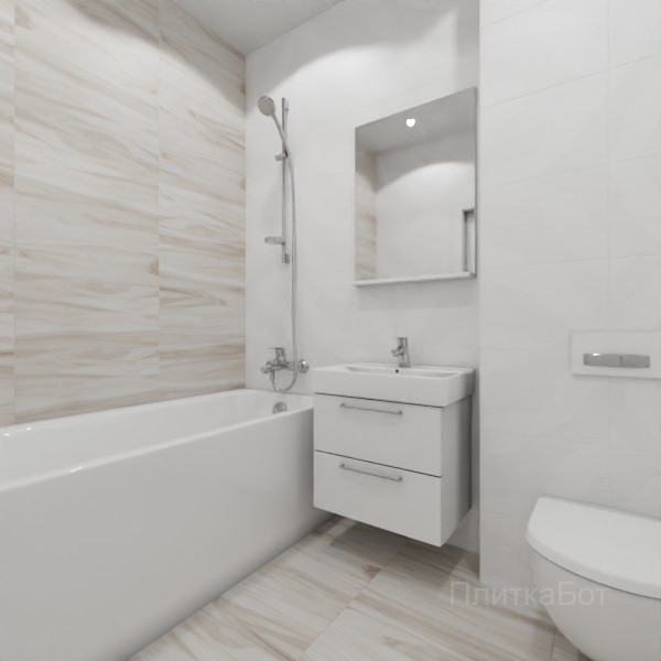 LB Ceramics 2026, Блисс, Контрастные стены №1