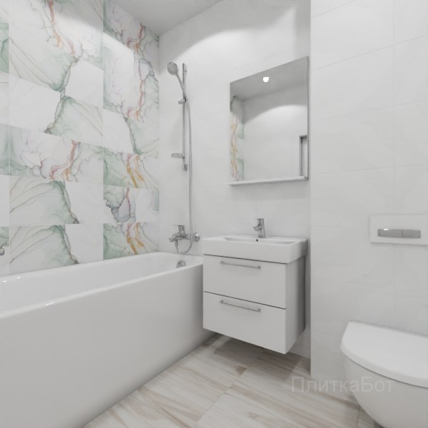 LB Ceramics 2026, Блисс, Контрастные стены №3
