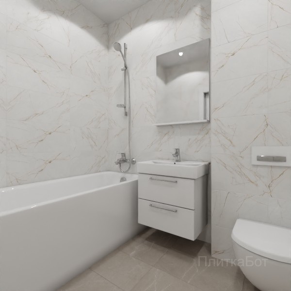 LB Ceramics 2026, Блюм, Контрастные стены, контраст у инсталляции №14