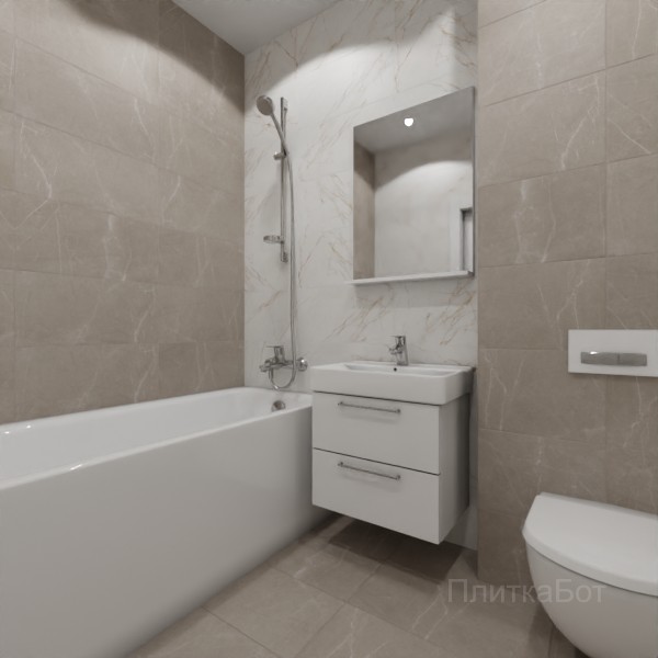 LB Ceramics 2026, Блюм, Контрастные стены, контраст у инсталляции №16