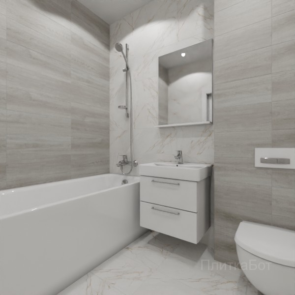 LB Ceramics 2026, Блюм, Контрастные стены, контраст у инсталляции №17
